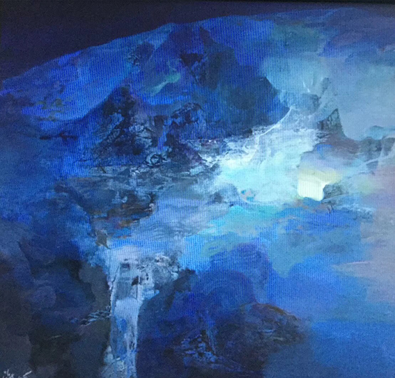 杨兴雅作品5  《幻境》100X100cm（2009）上海藏家收藏